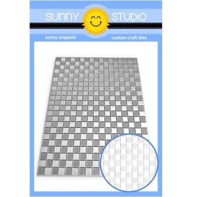 Sunny Studios Cutting Dies - Buffalo Plaid Straight